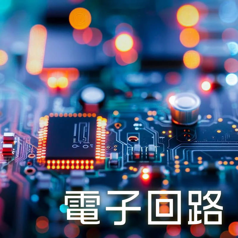 電子回路のAI画像素材