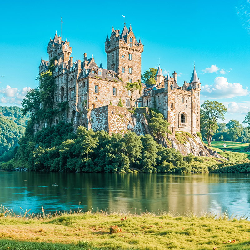 ファンタジーのAI素材