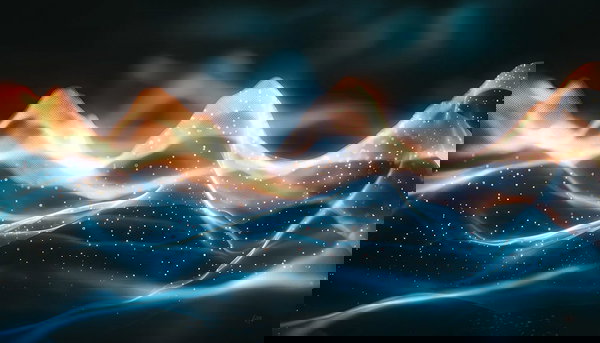 ウェーブ・光跡に関する写真