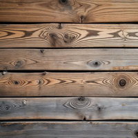 節が目立つ古い木板の木目テクスチャーの写真