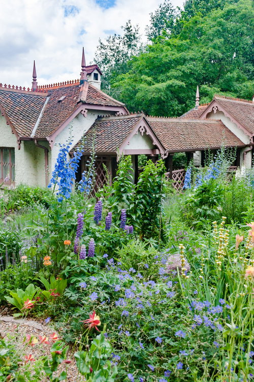 セントジェームズパークの色彩あふれる花壇