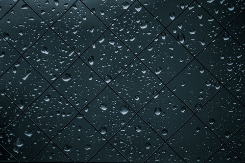 窓ガラスに付着した水滴と結露の透明質感を表現した高品質背景