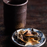 岐阜の栄太郎でふぐヒレを肴にヒレ酒を味わうの写真