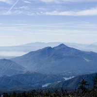福島を代表する100名山、磐梯山（ばんだいさん）の写真