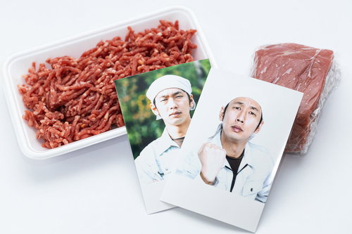 生産者の顔が見えるブロック肉とミンチ肉の精肉