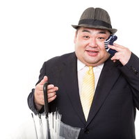 雨の日は好きですね。ビックリするくらい汗かいてても「いやぁ、雨で濡れちゃって...」と言えますから。の写真