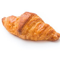 デザインしやすい焼きたてクロワッサンの写真