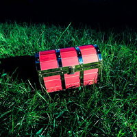 フィールド上で宝箱を見つけた ▶あける ▶たたく ▶かきっぱちの写真