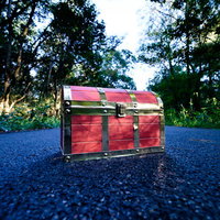 宝箱マスに到着の写真