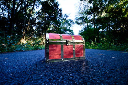 宝箱マスに到着