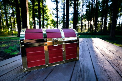 宝箱をゲットした（テッテレー♪）