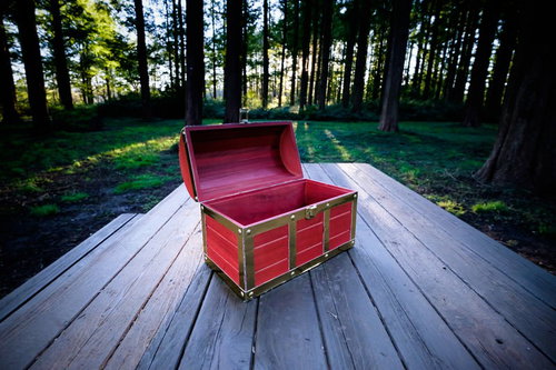 宝箱「パカッ！」