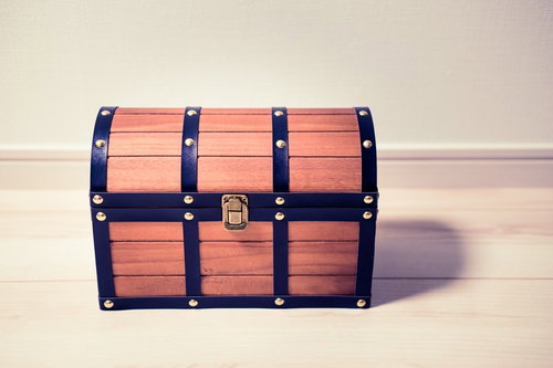 部屋に宝箱がある環境