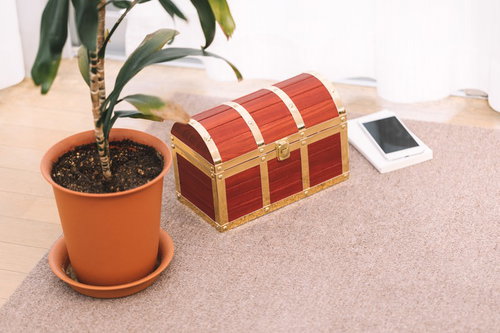 リビングに宝箱