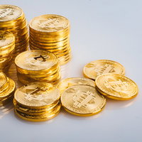 ビットコイン大量保有のコインの写真