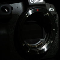 CANON EOS Rのメカシャッター機構の写真