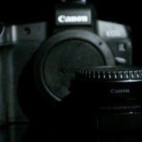Canon MOUNT ADAPTER EF-EOS Rとデジカメの写真