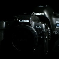 CANON EOS Rと5D MarkⅣのボディサイズ比較の写真