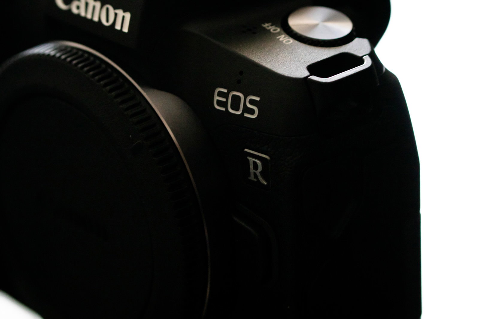 Canon EOS R camera body front view