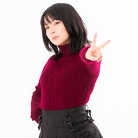 Vサインでドヤ顔する女性の写真