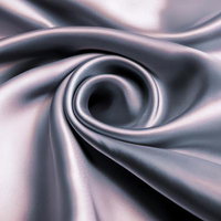 光沢を帯びたシルクの包み込む形状とドレープの質感の写真