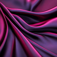 サテン生地のドレープ（ピンク・紫グラデーション）の写真