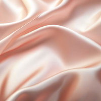 柔らかな光を纏うサテン生地のシルクテクスチャーの写真