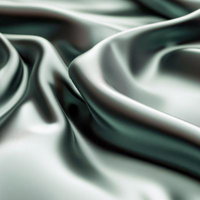 光沢のあるシルク生地のドレープの写真