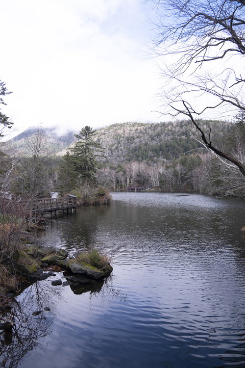 冬の北海道・阿寒湖の雪景色