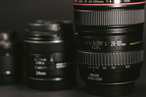24-105mmの標準ズームレンズ
