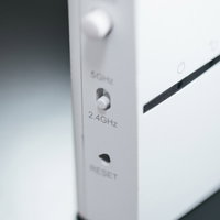 Wi-Fiルーターで2.4GHzに切り替えの写真