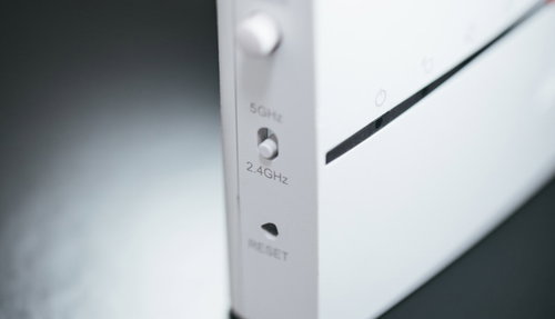 Wi-Fiルーターで2.4GHzに切り替え