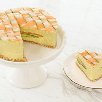 サラダみたいでヘルシー にんじんとズッキーニの「ベジデコケーキ 」の写真