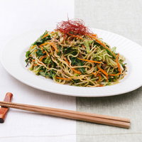 焼きそば大盛りなのに糖質少なめ「大盛りダイエット焼きそば 」の写真