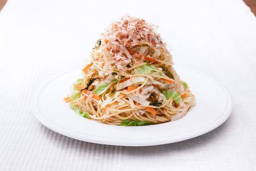 野菜たっぷりだからヘルシー「キャベツ大盛りダイエットパスタ 」