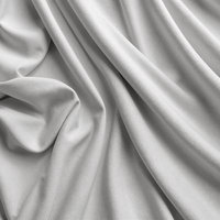 ドレープが美しい白い布地のテクスチャーの写真