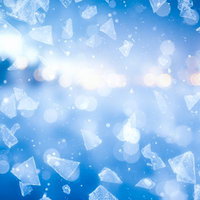 氷のきらめきの写真