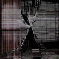 光と情報が交差するサイバー風の近未来データ空間の写真