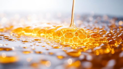 とろとろのオーガニックなエキスが滴り落ちる