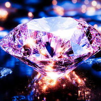 光を纏った水の躍動の写真