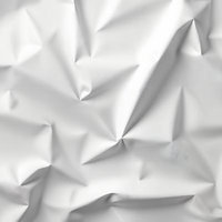 くしゃくしゃに折れた白い紙のテクスチャーのAI画像