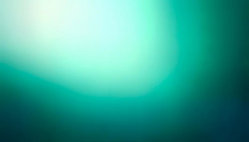 深淵に差し込む緑の光