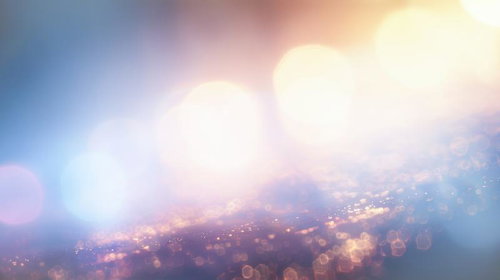 柔らかな光がきらめく優美な風景、無数の玉ボケが輝く夜景