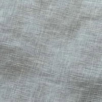 シルバーグレーの麻クロステクスチャ織り目の写真