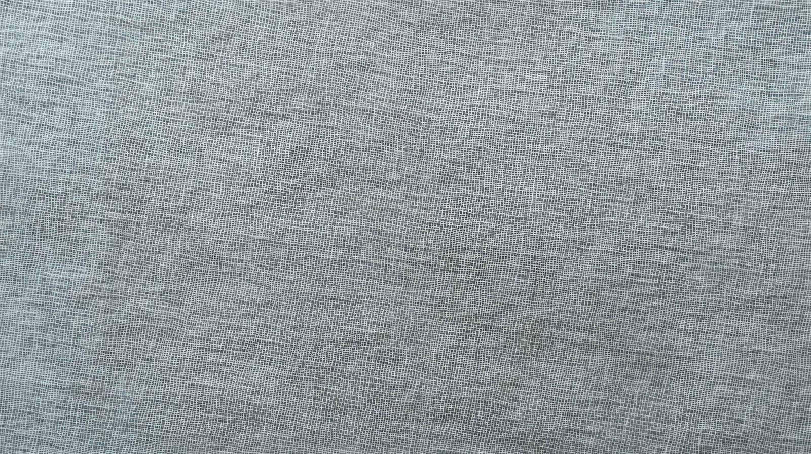 灰色の綿麻混紡布生地のテクスチャー全体を撮影した画像