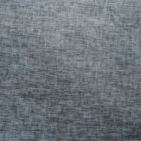 グレーのファブリック生地のテクスチャー 綿麻混紡の織り目の写真