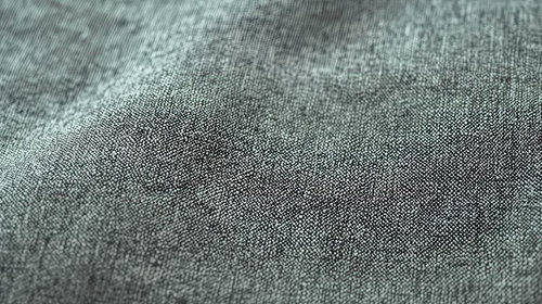 グレーの麻布のクローズアップ