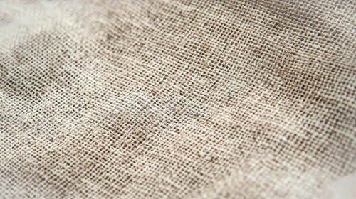 麻布テクスチャーのクローズアップ