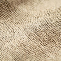 粗い織り目の麻布生地テクスチャの写真