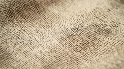 粗い織り目の麻布生地テクスチャ
